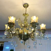 لوستر برنجی درجه ۱