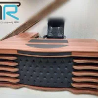 میز فرانسوی چپندر نانو عصایی دیپلمات چوب راش|دفتر کار|اصفهان, باغ فردوس|دیوار