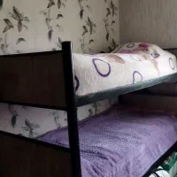 تخت دو طبقه ام دی اف و فلز جنس محکم|تخت و سرویس خواب|شیراز, شهرک سراج‎|دیوار