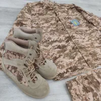 لباس نظامی ،پوتین ،کلاه بره ایتالیایی،سینه خشاپ