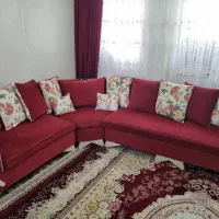 مبل هفت نفره  و سه عدد  عسلی|مبلمان خانگی و میز عسلی|آستارا, |دیوار