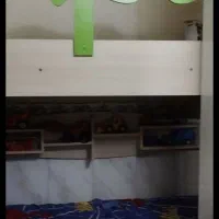 تخت دو طبقه نوجوان|تخت و سرویس خواب|باغستان, |دیوار
