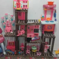پایه گل چوبی