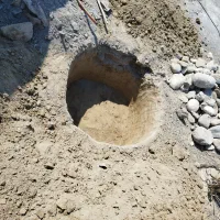 چاه کن تخلیه دیوار