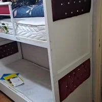 سلام تخت دوطبقه ام دی اف تمیز درحد نو