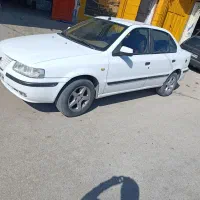 سمند دوگانه سوز سفید مدل 97