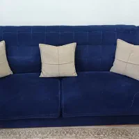 مبل هشت نفره + جلو مبلی و عسلی