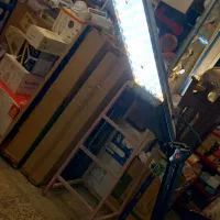 چراغ مطالعه LED ذربین دار مهندسی پایه متحرک اهرمی|چراغ خواب و آباژور|اردبیل, |دیوار