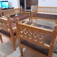 مبلمان چوب راش|مبلمان خانگی و میز عسلی|دماوند, گیلاوند|دیوار
