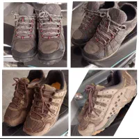 کتونی کلمبیا اورجینال چرم طبیعی  درحد سایز 42ونیم