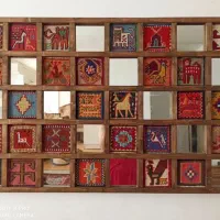 تابلو ترکیبی آینه فرش دستبافت