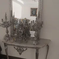 اینه و کنسول برنجی