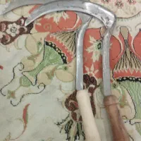 با سلام دو عدد داس درو کردن