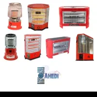 بخاری برقی پویان خزر ۵شعله فن دار لامپی