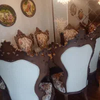 سرویس مبلمان  وناهار خوری استیل|مبلمان خانگی و میز عسلی|تهران, کوهک|دیوار