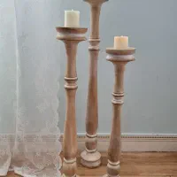 جاشمعی چوبی|چراغ خواب و آباژور|هشتگرد, شهرک بعثت|دیوار