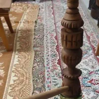 قلیان متوسط چوب گردو سالم نو