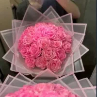 دسته گل ربان، مصنوعی. رنگبندی،گل