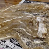 سه عدد پرده حریر شیک وچهار میل پرده