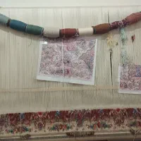 فرش نیمه کاره خالچه علیا