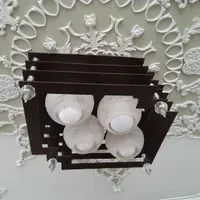 لوستر چوبی