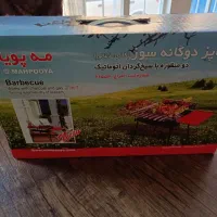 کباب پز دو گانه سوز گاز و ذغال مه پویا
