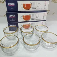 فنجان لب طلا دستی ۱۸۰