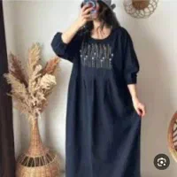 پیراهن ساحلی سرمه ای
