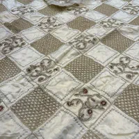 رو تختی خامه دوزی آکبند از کشور سوریه|سرویس روتختی|تهران, بهار|دیوار