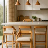 صندلی اوپن مدل شنزو چوب راش