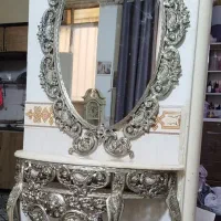 آینه کنسول طرح برنز