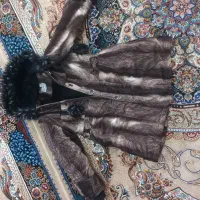 پالتو دخترانه در حد نو سایز xl