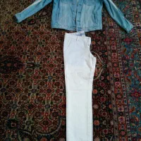 شلوار کتان و کاپشن لی ترک