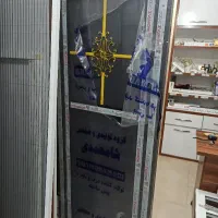 درب مشکی پی وی سی