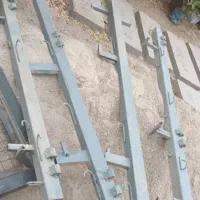 درب آهنی باغی|مصالح و تجهیزات ساختمان|سیاخ دارنگون, |دیوار