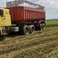 تریلی کمپرس ولوو  ان ۱۰ موتور اف .مدل ۱۳۶۲