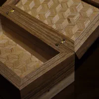 جعبه جواهر چوبی کادویی|صنایع دستی و سایر لوازم تزئینی|تبریز, |دیوار