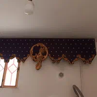 قاب پرده کاملا سالم با تخفیف|پرده، رانر، رومیزی|تاکستان, |دیوار