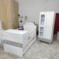 تخت کودک مدل سامان.سرویس خواب|تخت و سرویس خواب|تبریز, |دیوار