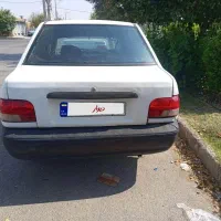 پراید سفید رنگ مدل 87