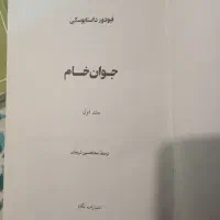 کتاب جوان خام نوشته ی داستایفسکی