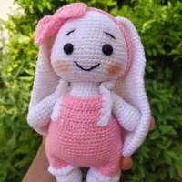 عروسک بافتنی بافت پاپوش بچه