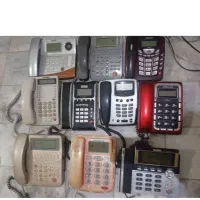 تعدادی تلفن کارکرده سالم