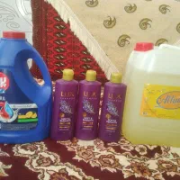 مایع دستشویی، شامپو لوکس، مایع ظرف شویی