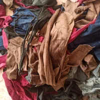 پارچه مخمل و پولکی