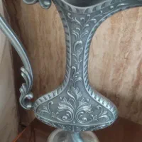 ۹تیکه سیلور و شمعدان شاه عباسی|صنایع دستی و سایر لوازم تزئینی|نهاوند, |دیوار