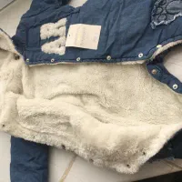 کاپشن سرهمی سایز۳ نو مارک روشه مناسب سیسمونی وکادو|کفش و لباس بچه|اسلام‌شهر, شهرک قائمیه|دیوار