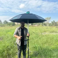 چتر نقشه برداری یا چتر گیرنده مولتی فرکانس|مصالح و تجهیزات ساختمان|رشت, چمارسرا|دیوار