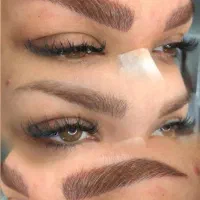 کاوردهی ابروهای تتو دار به سبک نانوبروز/ تضمینی