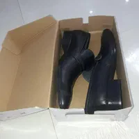 کفش چرم ۴۴مشکی مجلسی و شیک